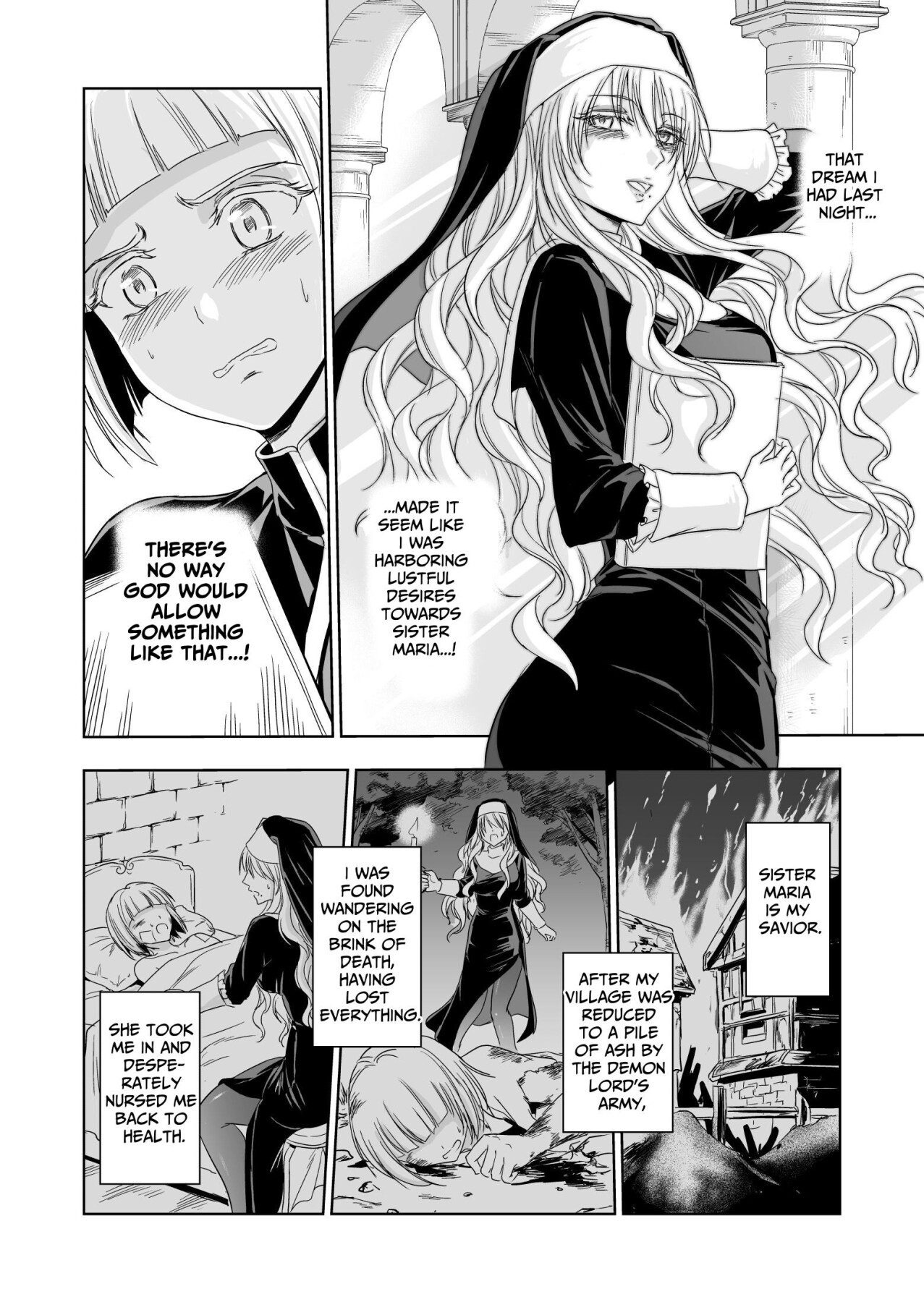Hentai Manga Comic-Paradise Lost ~A Saint's Descent Into Immorality~-Read-9